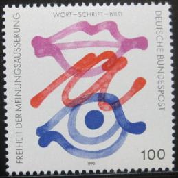 Poštovní známka Nìmecko 1995 Svoboda projevu Mi# 1789