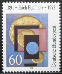 Poštovní známka Nìmecko 1991 Umìní, Erich Buchholz Mi# 1493