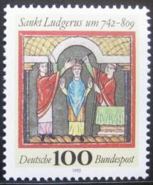 Poštovní známka Nìmecko 1992 Svatý Ludgerus Mi# 1610
