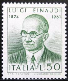 Poštovní známka Itálie 1974 Prezident Luigi Einaudi Mi# 1437