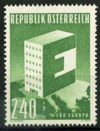 Poštovní známka Rakousko 1959 Sjednocená Evropa Mi# 1059