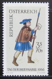 Poštovní známka Rakousko 1966 Poštovní posel Mi# 1229