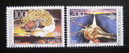 Poštovní známky Jugoslávie 1986 Evropa CEPT Mi# 2156-57