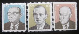 Poštovní známky DDR 1977 Odboroví pøedáci Mi# 2264-66