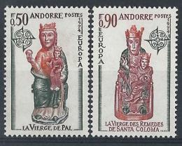 Poštovní známky Andorra Fr. 1974 Evropa CEPT Mi# 258-59 Kat 25€