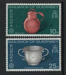 Poštovní známky Guernsey 1976 Evropa CEPT Mi# 133-34