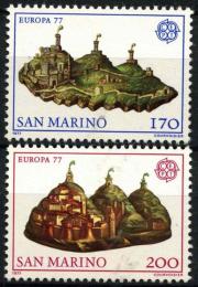 Poštovní známky San Marino 1977 Evropa CEPT Mi# 1131-32