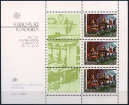 Poštovní známky Madeira 1982 Evropa CEPT Mi# Block 3