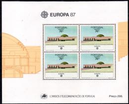 Poštovní známky Azory 1987 Evropa CEPT Mi# Block 8