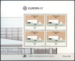 Poštovní známky Portugalsko 1987 Evropa CEPT Mi# Block 54 Kat 12€