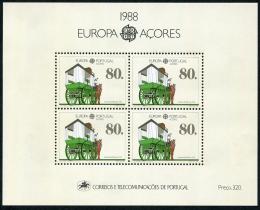 Poštovní známky Azory 1988 Evropa CEPT Mi# Block 9 Kat 12€
