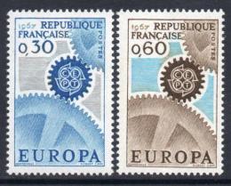 Poštovní známky Francie 1967 Evropa CEPT Mi# 1578-79
