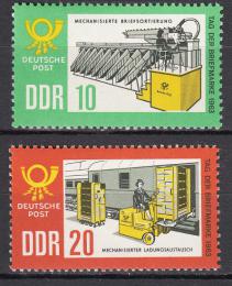 DDR 1963 Den známek Mi# 998-99