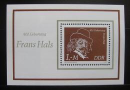 Poštovní známka DDR 1980 Frans Hals, malíø Mi# Block 61