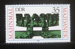 Poštovní známka DDR 1980 Memoriál Maidenek Mi# 2538