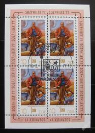 Poštovní známky DDR 1977 Výstava SOZPHILEX Mi# 2248