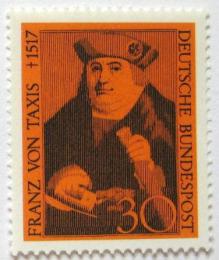 Poštovní známka Nìmecko 1967 Franz von Taxis Mi# 535