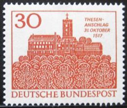 Poštovní známka Nìmecko 1967 Wartburg, Eisenach Mi# 544