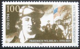 Poštovní známka Nìmecko 1994 Baron von Steuben Mi# 1766