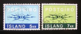 Poštovní známky Island 1971 Poštovní kontrola Mi# 453-54