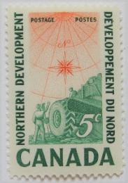 Poštovní známka Kanada 1961 Kanadský Sever Mi# 338