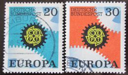 Poštovní známky Nìmecko 1967 Evropa CEPT Mi# 533-34