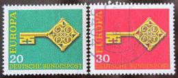 Poštovní známky Nìmecko 1968 Evropa CEPT Mi# 559-60