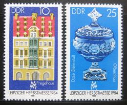 Poštovní známky DDR 1984 Lipský veletrh Mi# 2891-92
