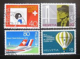 Poštovní známky Švýcarsko 1979 Výroèí a události Mi# 1150-53
