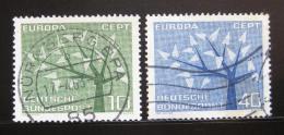 Poštovní známky Nìmecko 1962 Evropa CEPT Mi# 383-84