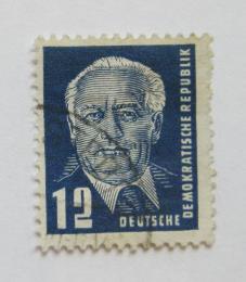 Poštovní známka DDR 1950 Prezident Wilhelm Pieck Mi# 251