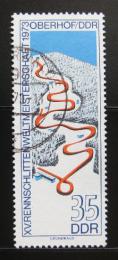 Poštovní známka DDR 1973 MS v jízdì na bobech Mi# 1831