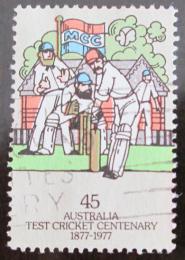 Potovn znmka Austrlie 1977 Kriket Mi# 637