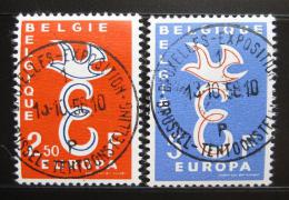 Poštovní známky Belgie 1958 Evropa CEPT Mi# 1117-18