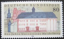Poštovní známka Nìmecko 1986 Univerzita Heidelberg Mi# 1299