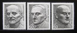 Poštovní známky Nìmecko 1975 Osobnosti Mi# 871-73