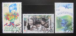Poštovní známky Lichtenštejnsko 1995 Výroèí a události Mi# 1105-07