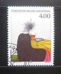 Poštovní známka Lichtenštejnsko 1995 Umìní, Paul Wunderlich Mi# 1123