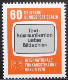 Poštovní známka Západní Berlín 1979 Výstava rádií Mi# 600