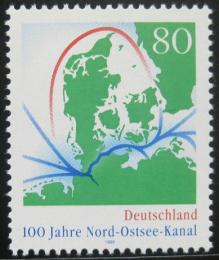 Poštovní známka Nìmecko 1995 Kielský kanál Mi# 1802