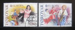 Poštovní známky Faerské ostrovy 1985 Evropa CEPT, hudebníci Mi# 116-17