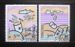 Poštovní známky Faerské ostrovy 1986 Evropa CEPT Mi# 134-35