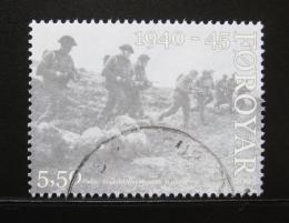 Poštovní známka Faerské ostrovy 2005 Vojáci ve zbrani Mi# 543