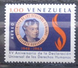 Potovn znmka Venezuela 1969 Eleanor Rooseveltov Mi# 1555