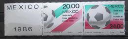 Poštovní známky Mexiko 1984 MS ve fotbale Mi# 1919-20