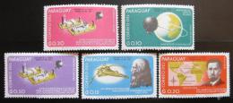 Poštovní známky Paraguay 1966 Prùzkum vesmíru Mi# 1591-95