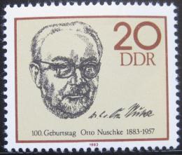 Poštovní známka DDR 1983 Otto Nuschke Mi# 2774