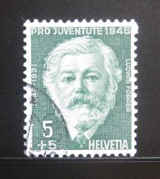 Poštovní známka Švýcarsko 1945 Ludwig Forrer Mi# 465