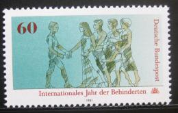 Poštovní známka Nìmecko 1981 Tìlesnì postižení Mi# 1083