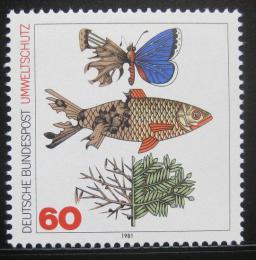 Poštovní známka Nìmecko 1981 Ochrana pøírody Mi# 1087